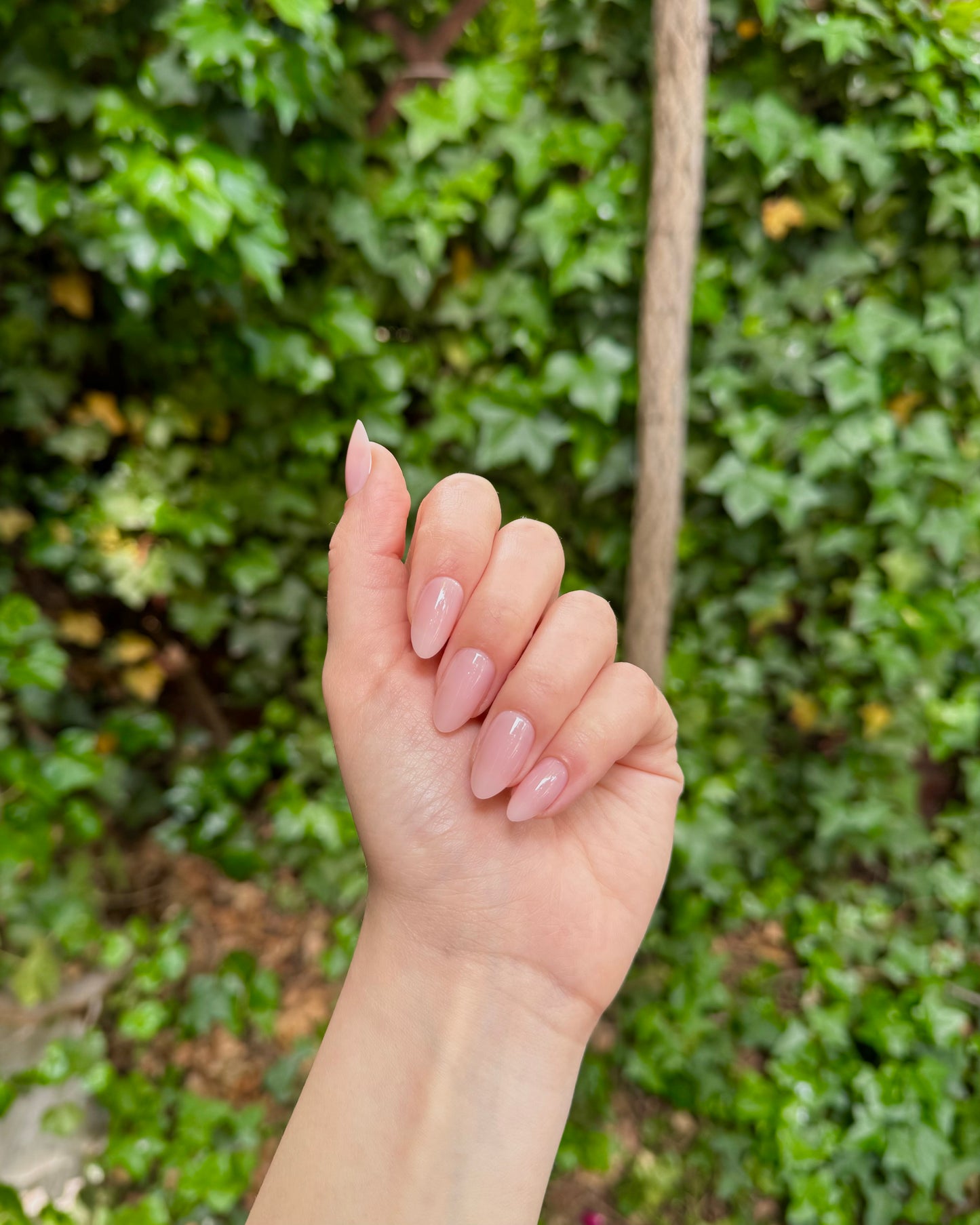 Nude Almond Nails