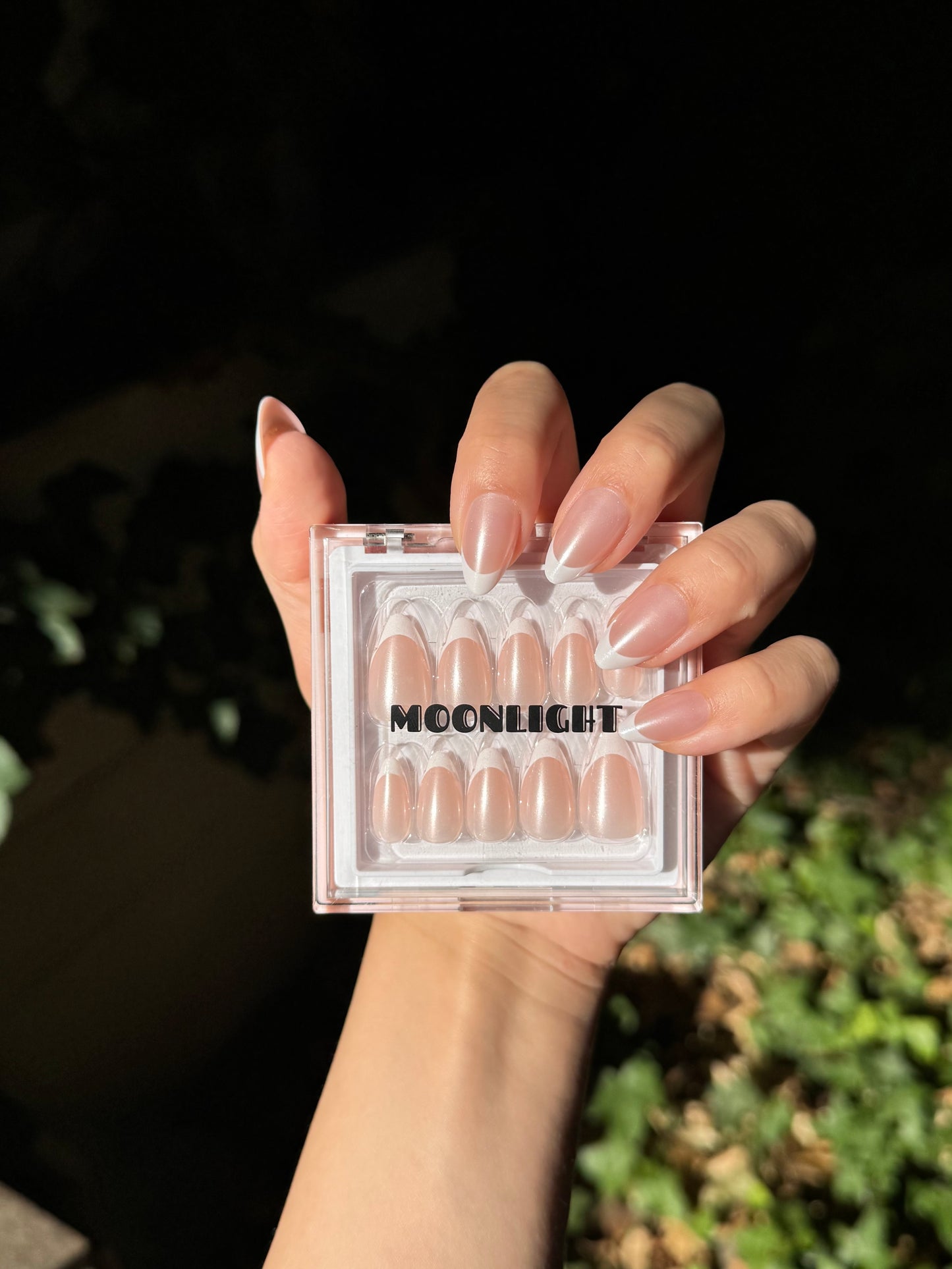 Pearl French Nails