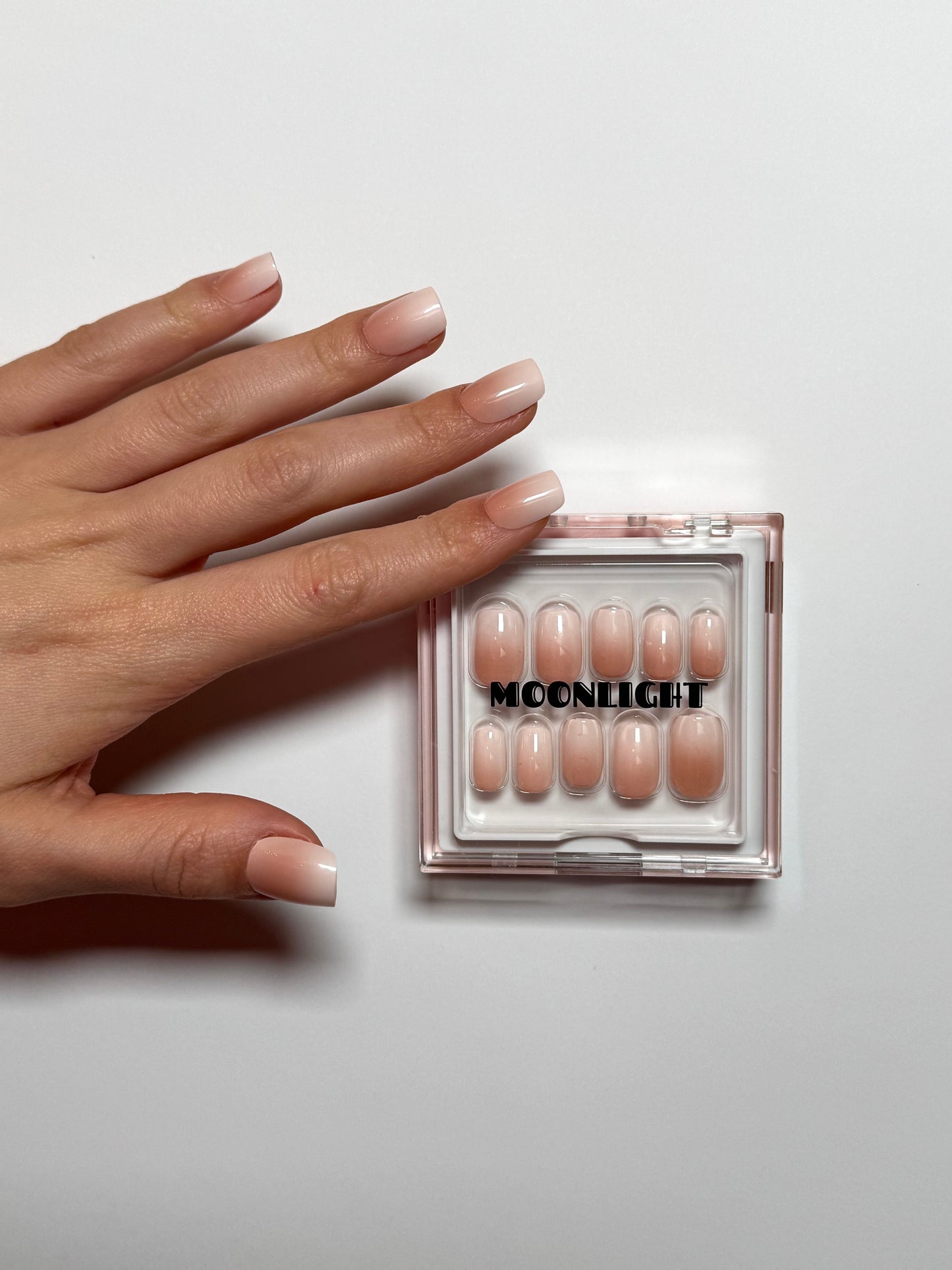 Caramel Square Nails