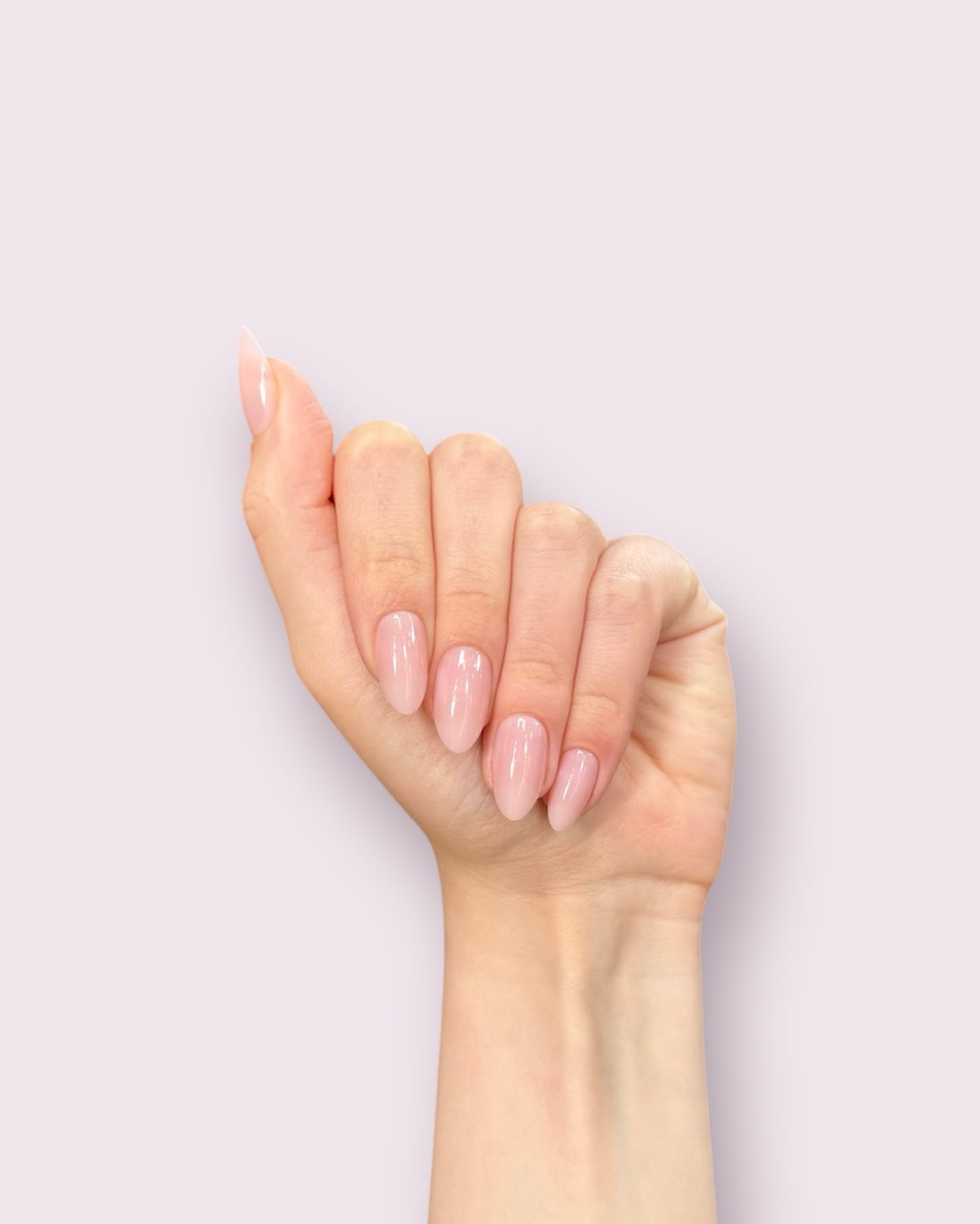 Nude Almond Nails