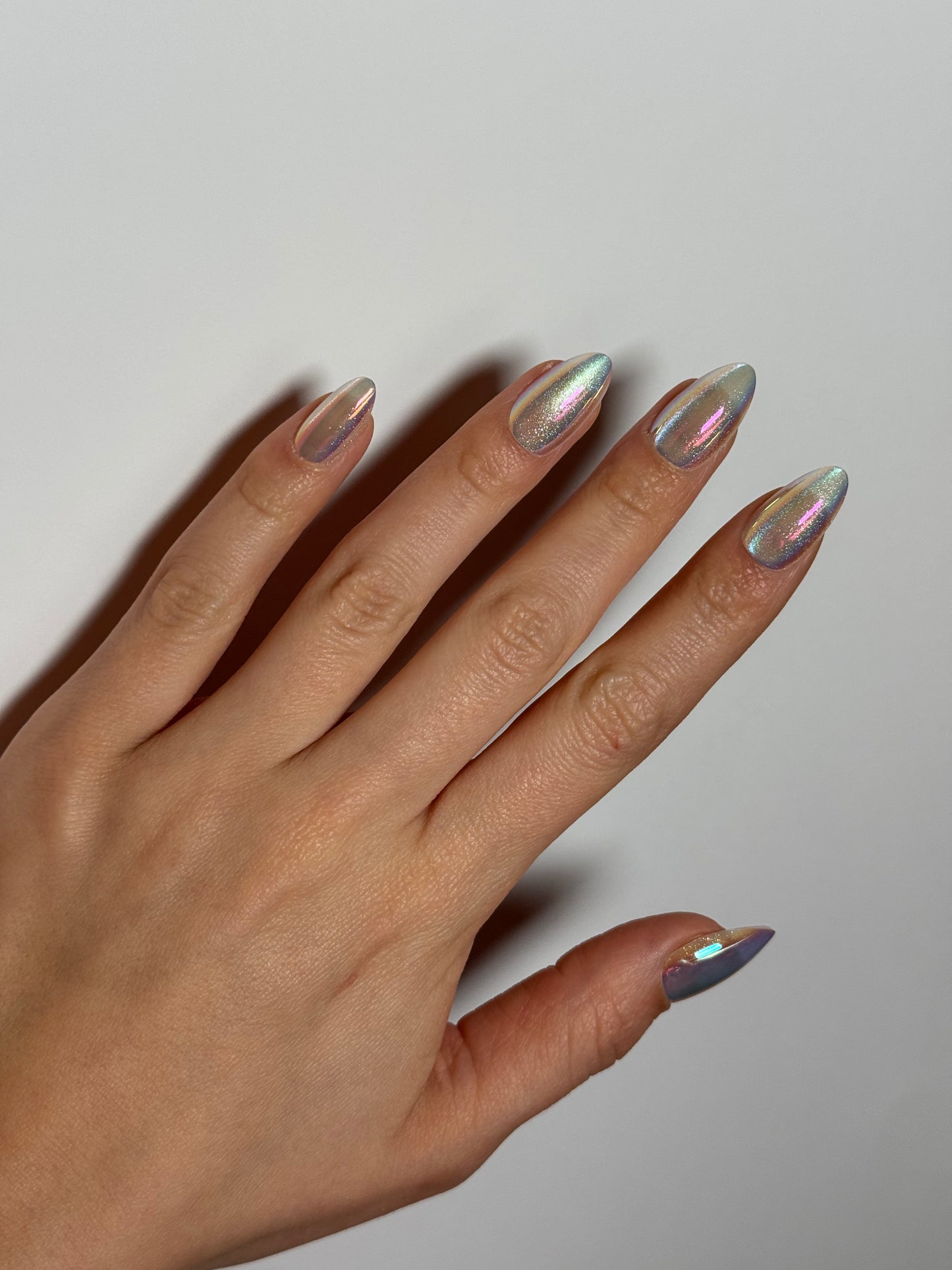 Stellar Chrome Nails