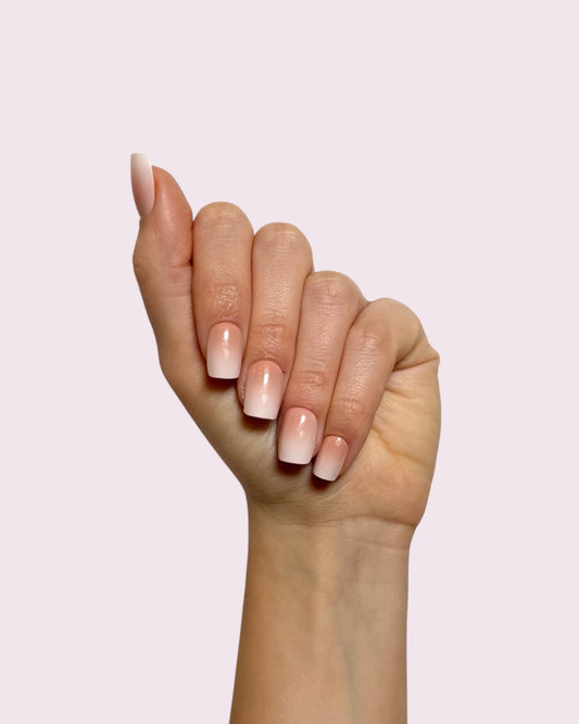 Caramel Square Nails