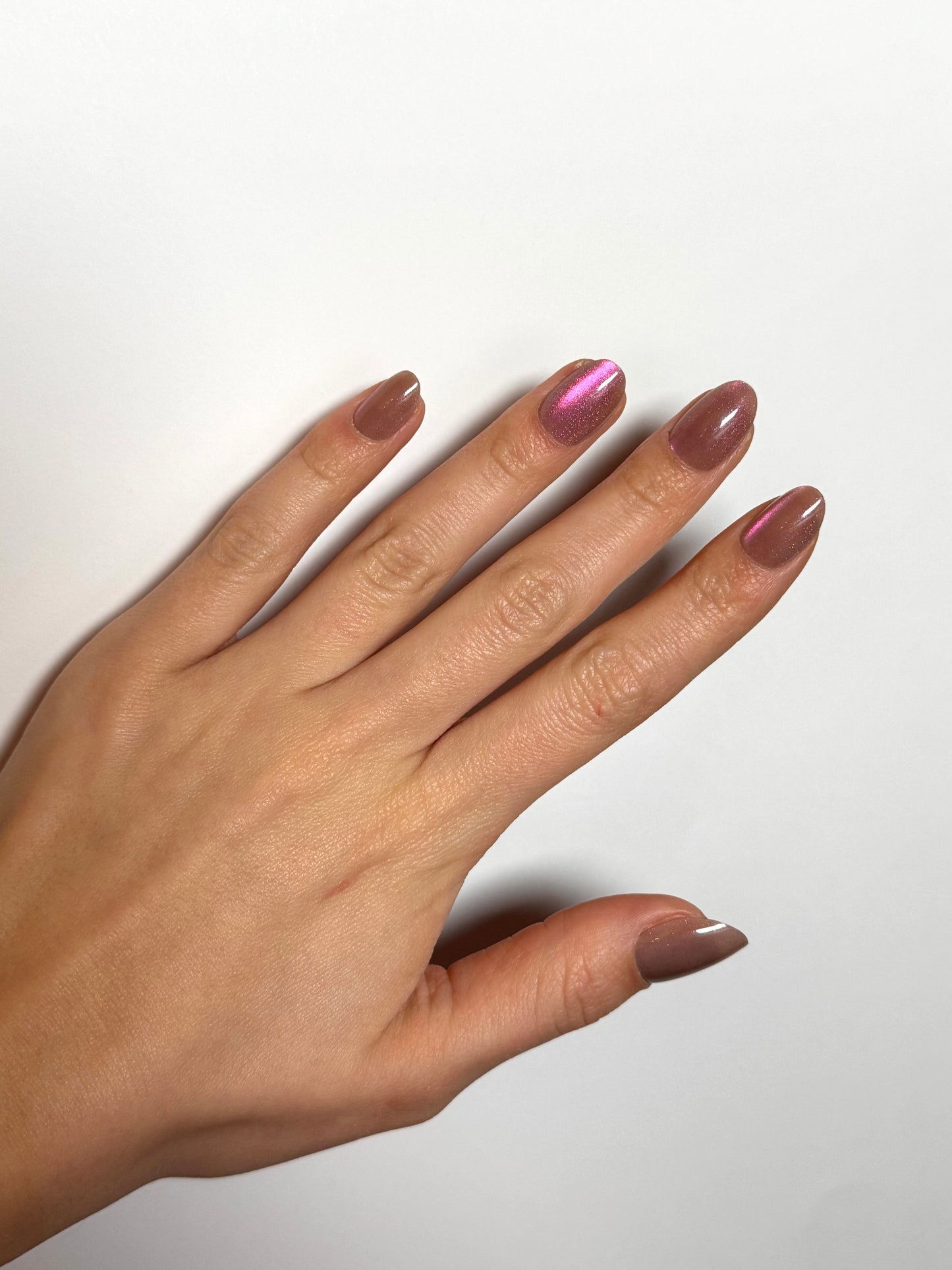 Pink Champagne Nails