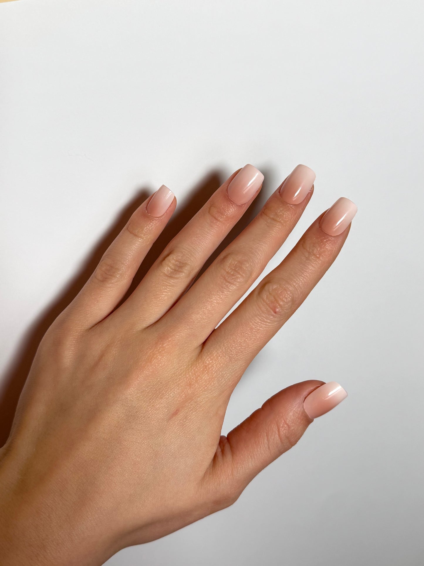 Caramel Square Nails