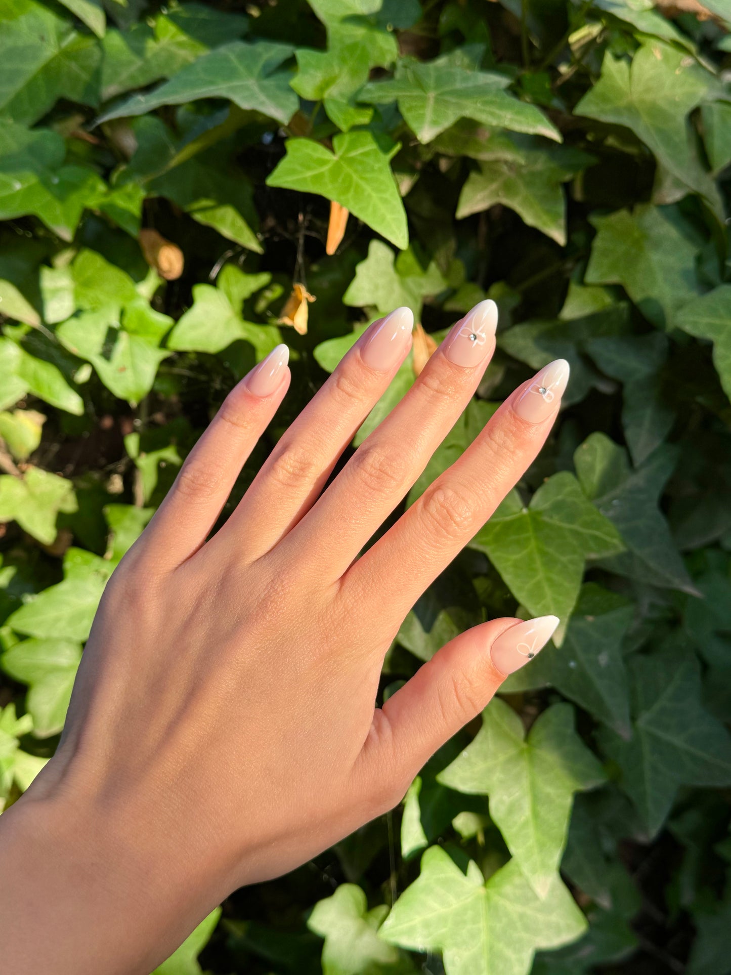 Soft Bow Nails