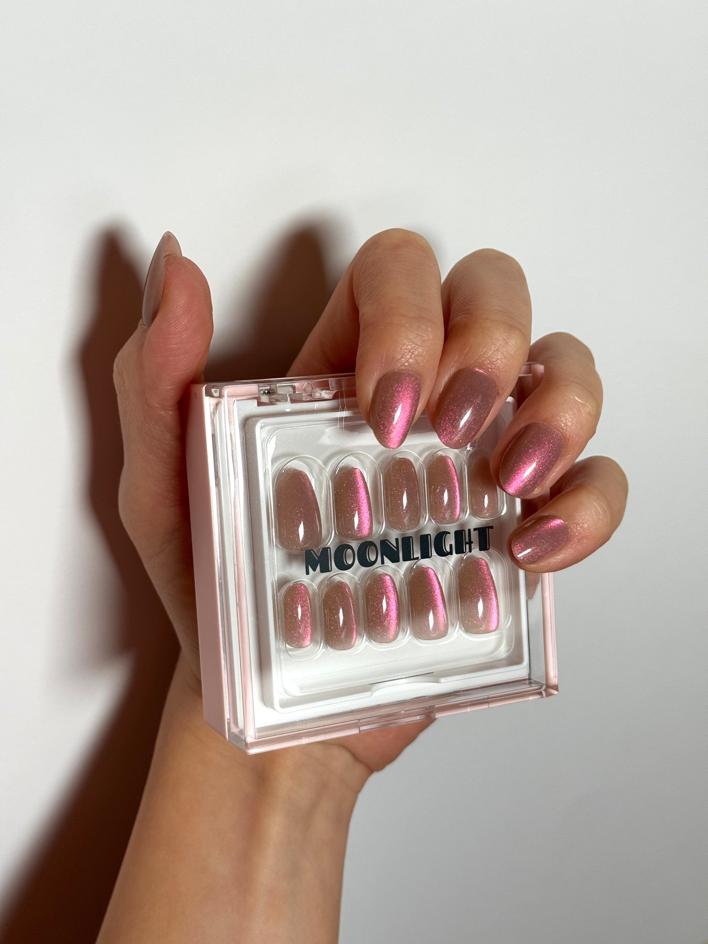 Pink Champagne Nails
