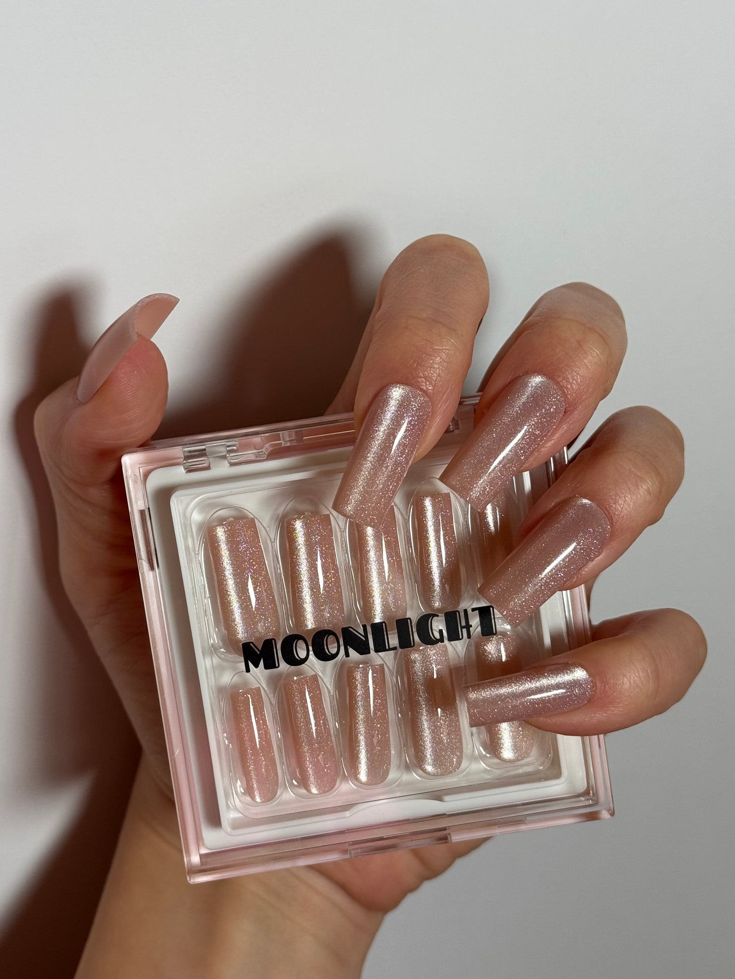 Silver Taupe Nails