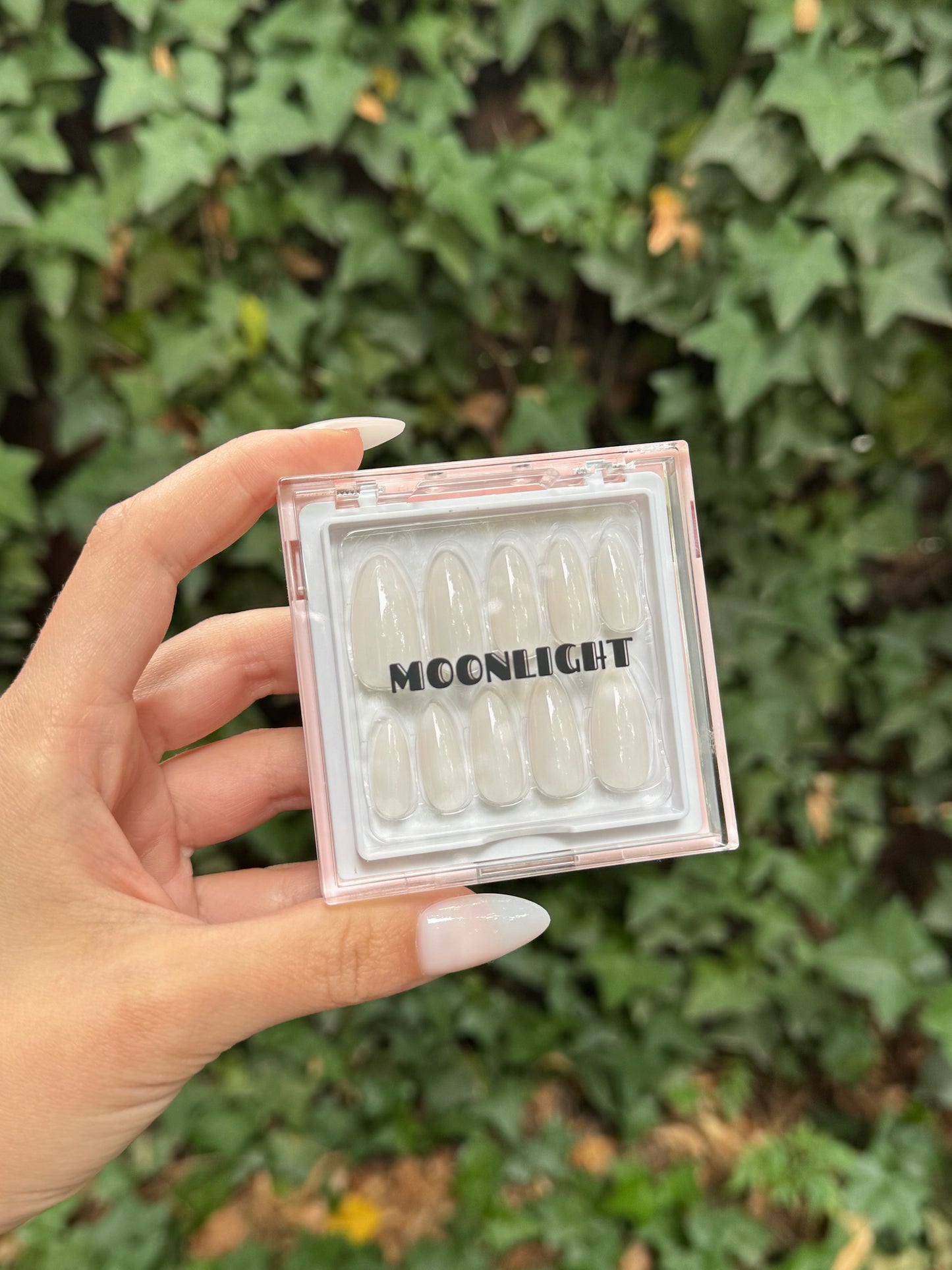 Milky White Nails