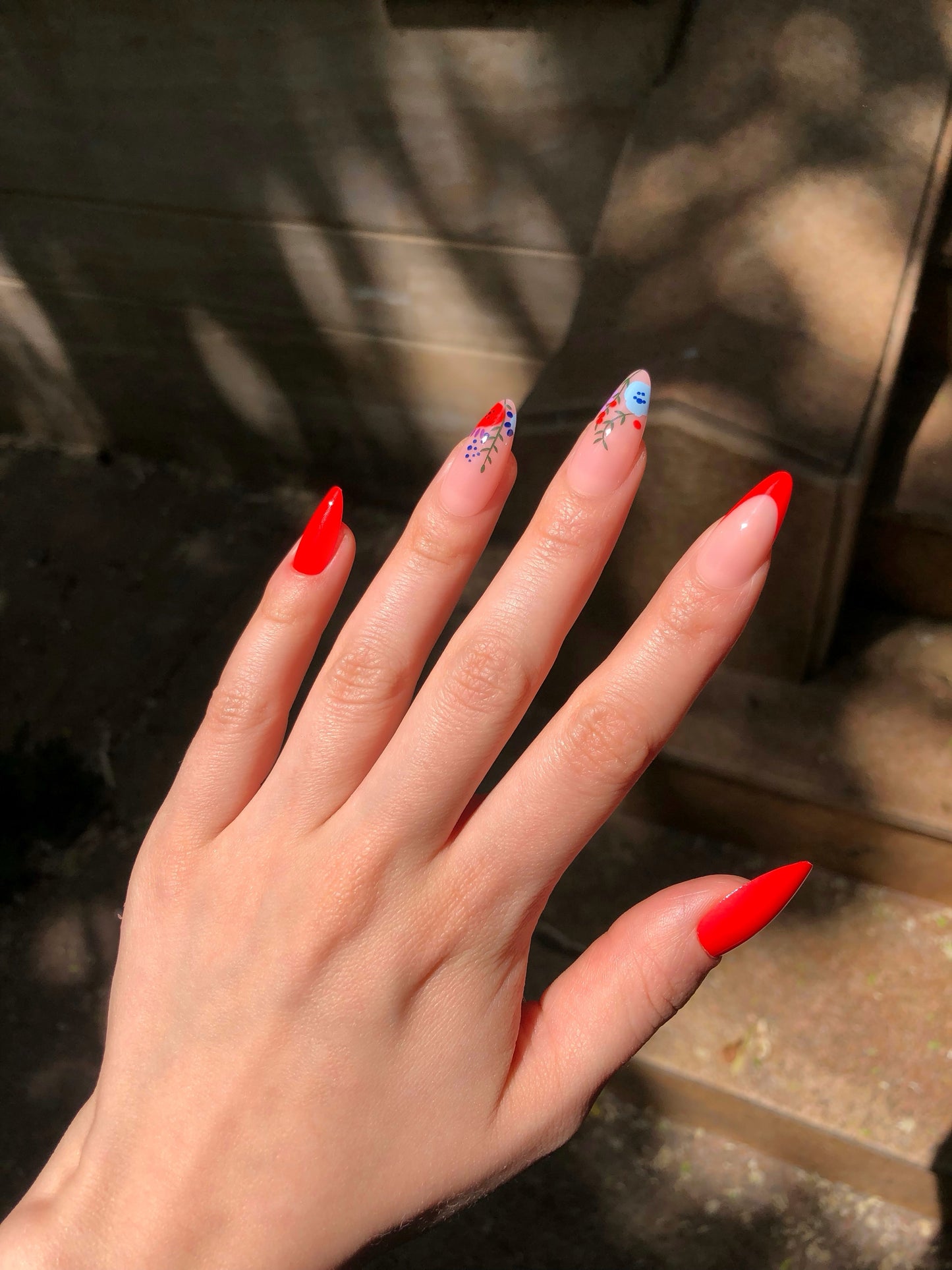 Summer Garden Nails