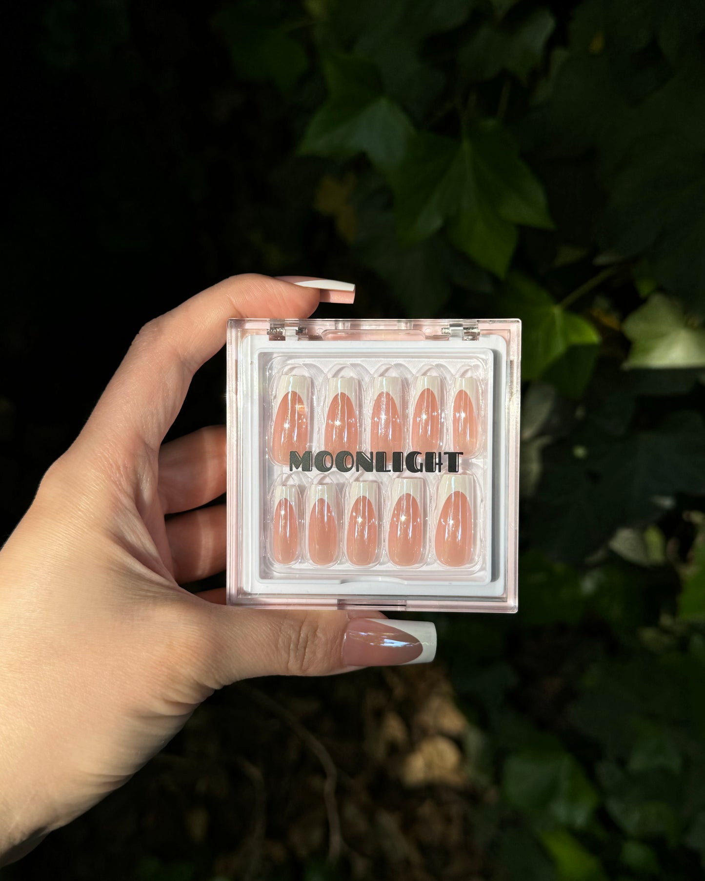 Glazed French Nails