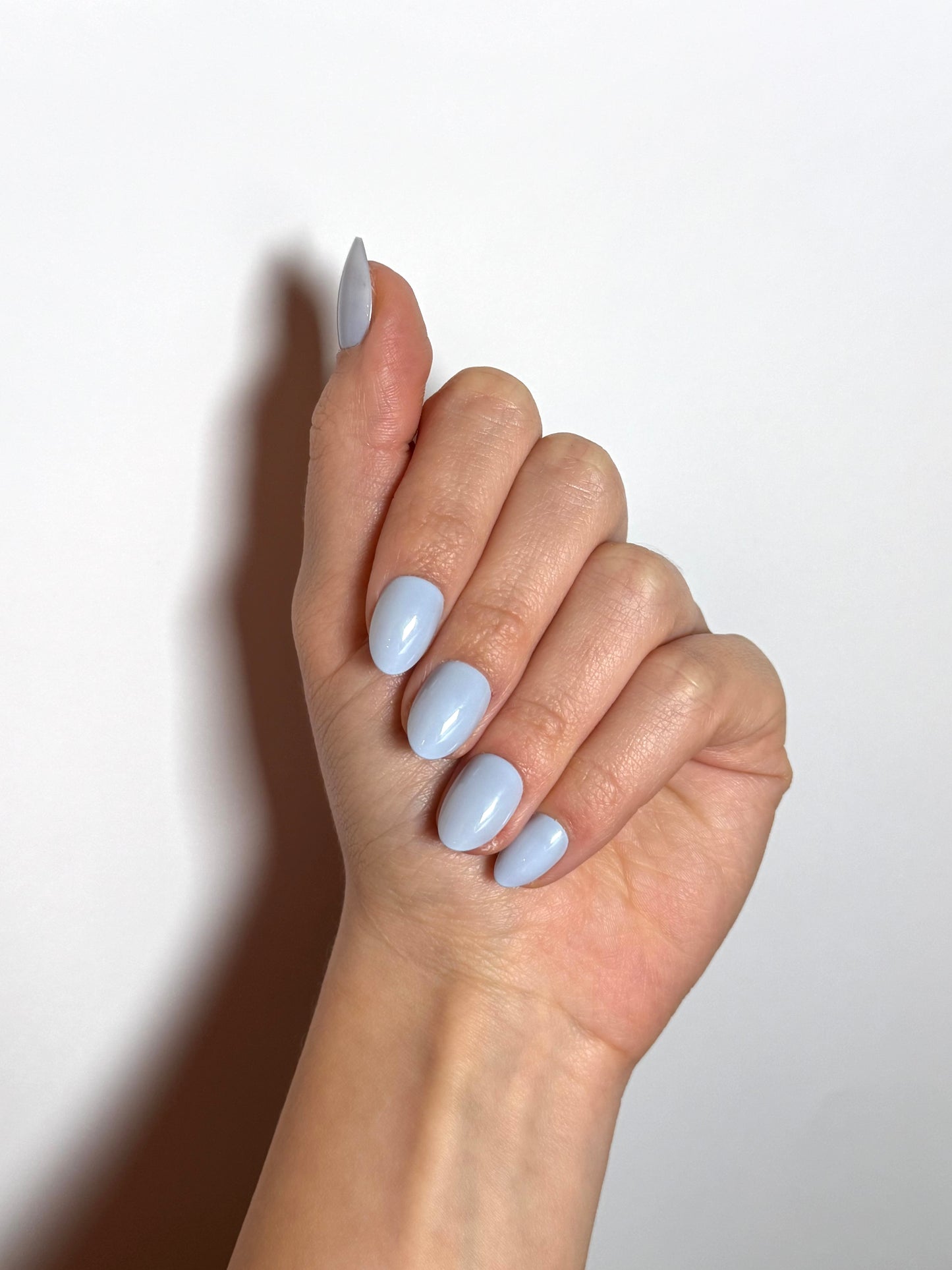 Baby Blue Nails