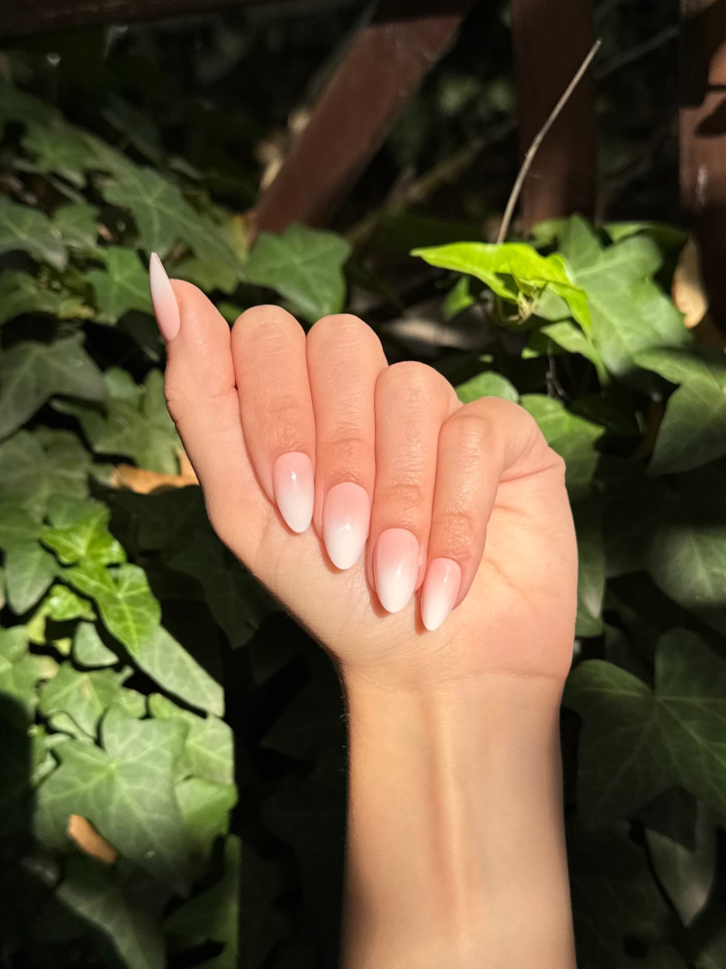 Milky Rose Nails