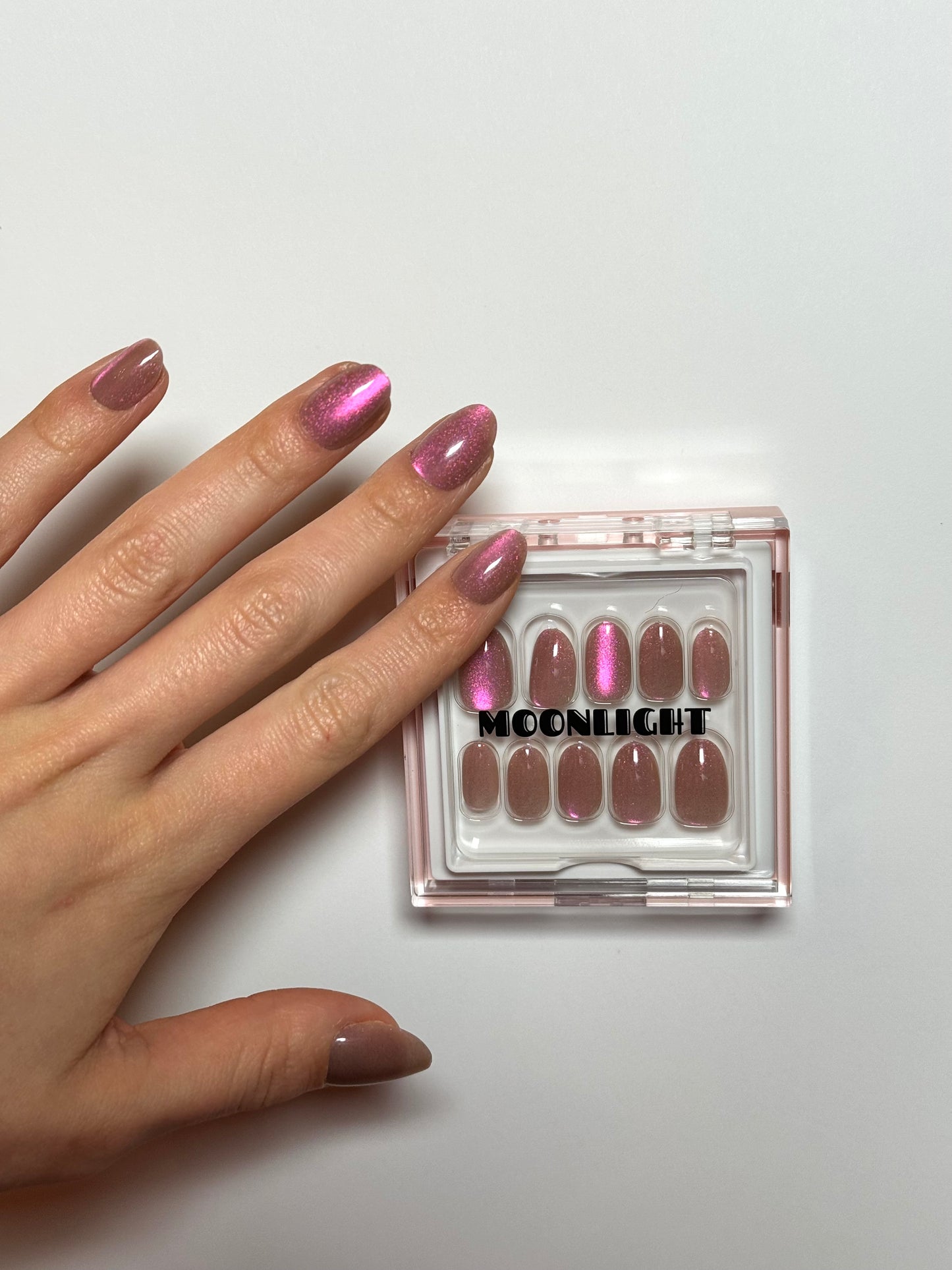Pink Champagne Nails