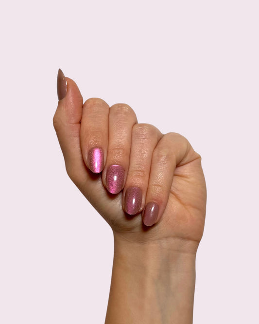Pink Champagne Nails