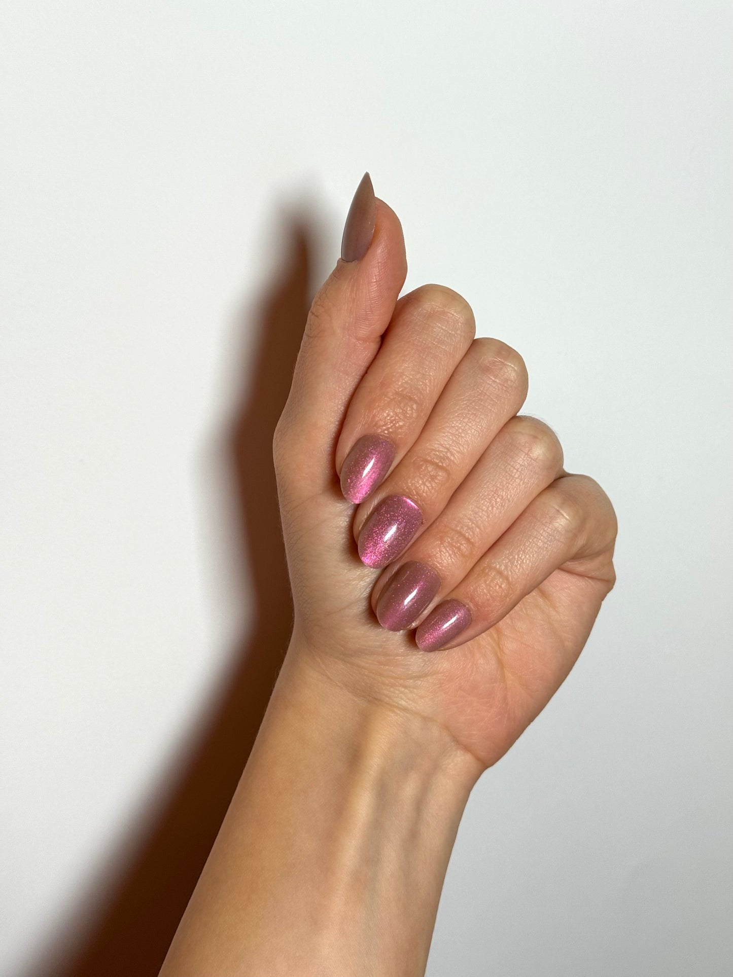 Pink Champagne Nails