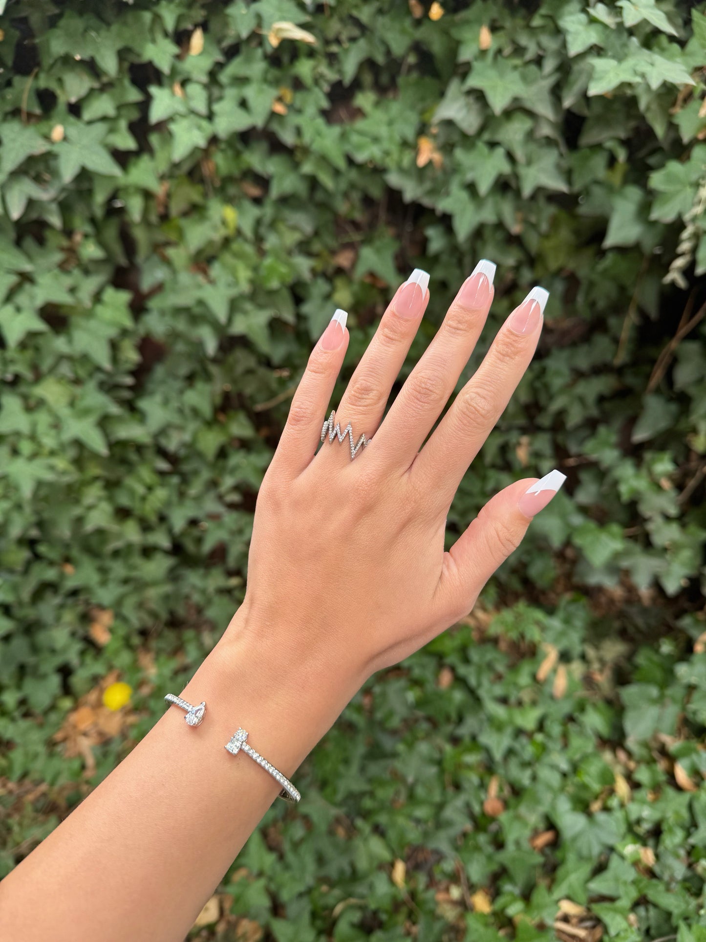 Square French Nails