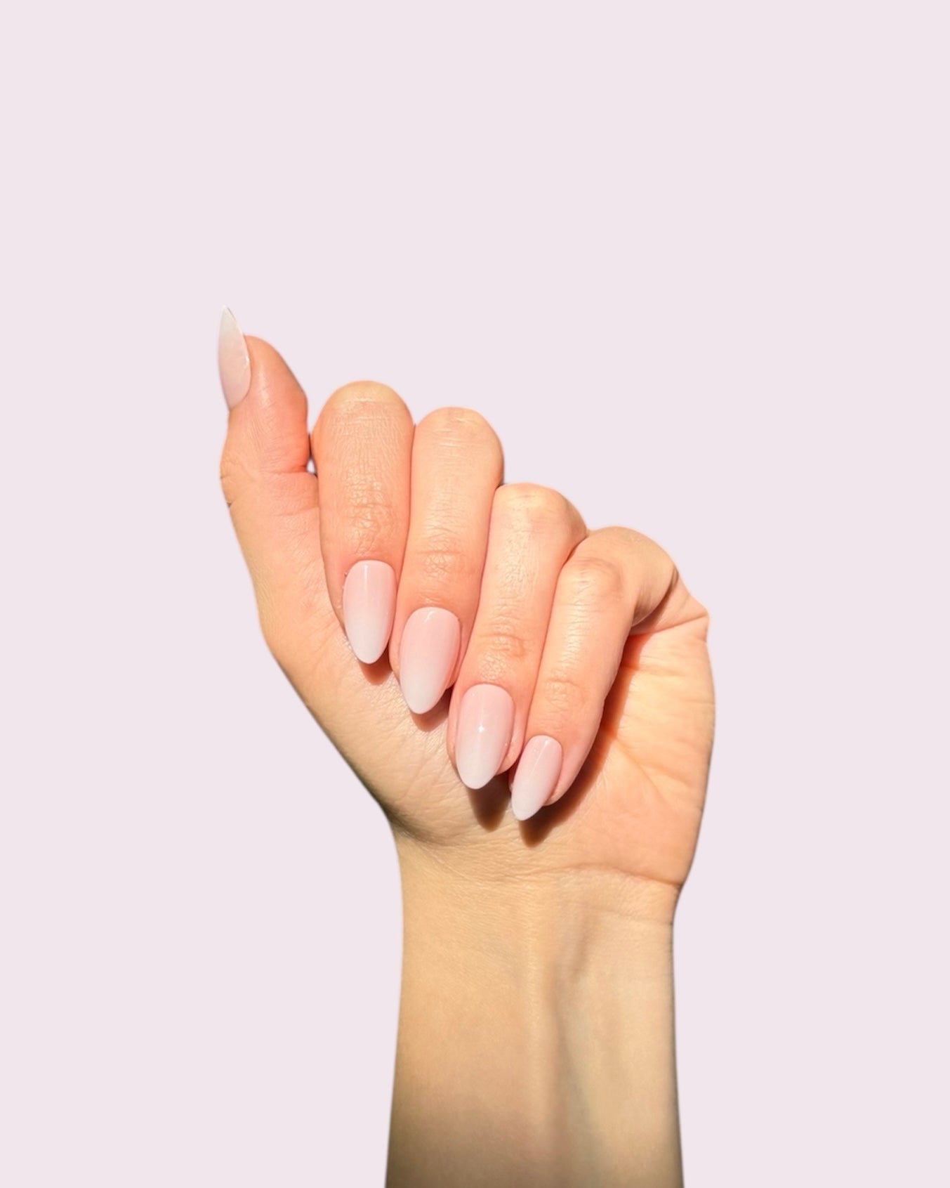 Milky Nude Nails