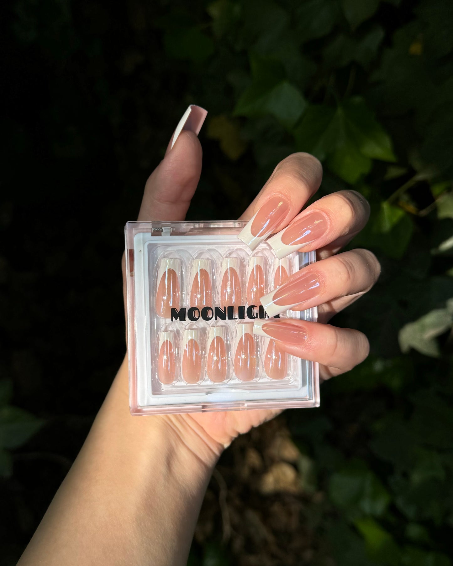 Glazed French Nails