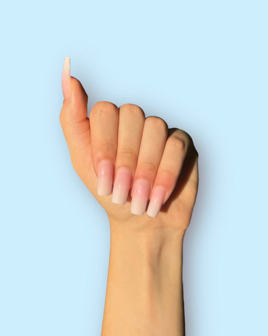 Pink Nude Nails