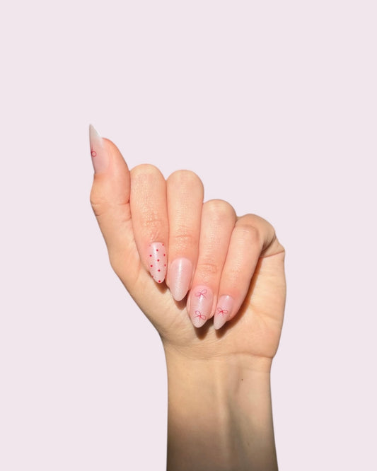 Ribbon Nails