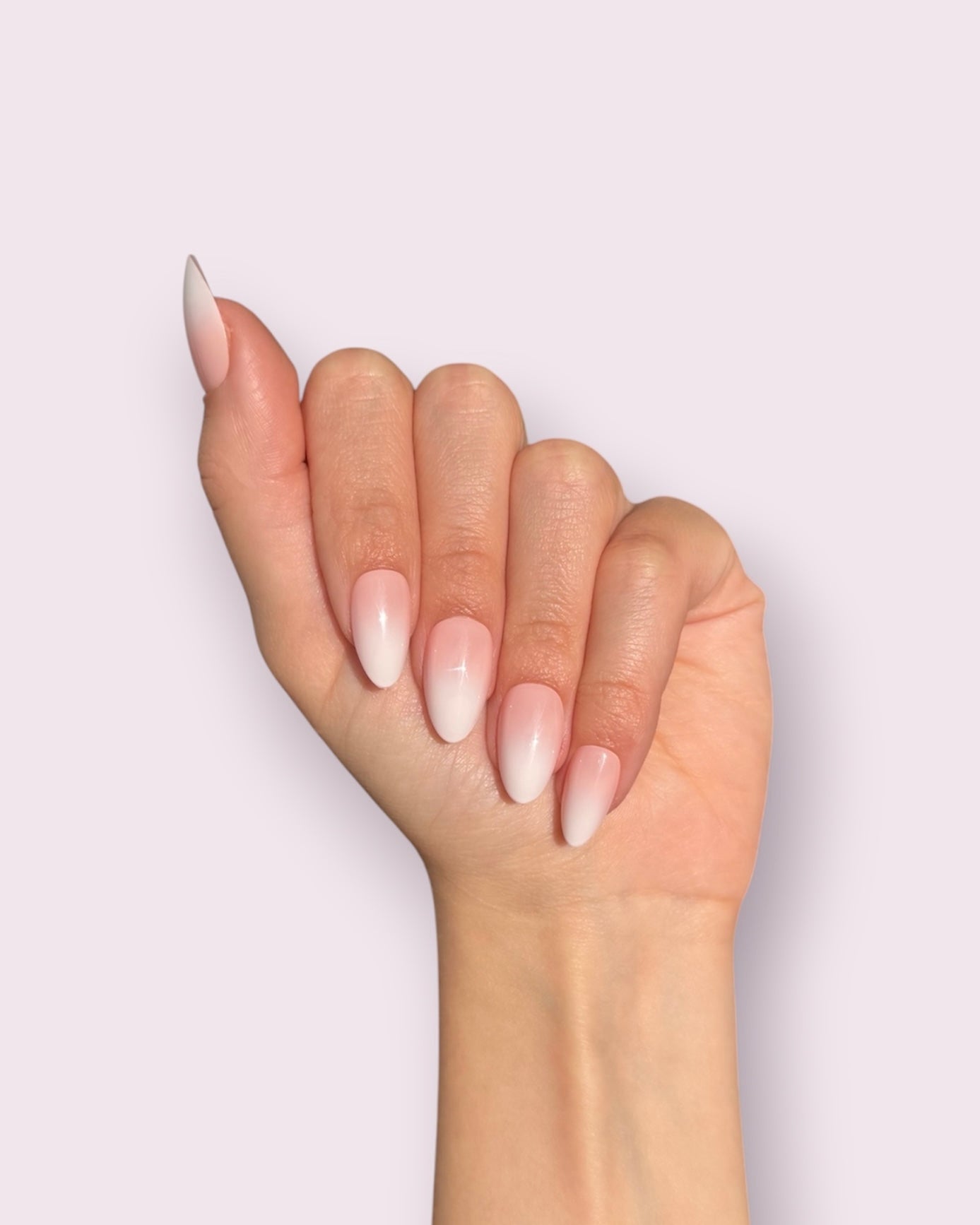 Milky Rose Nails
