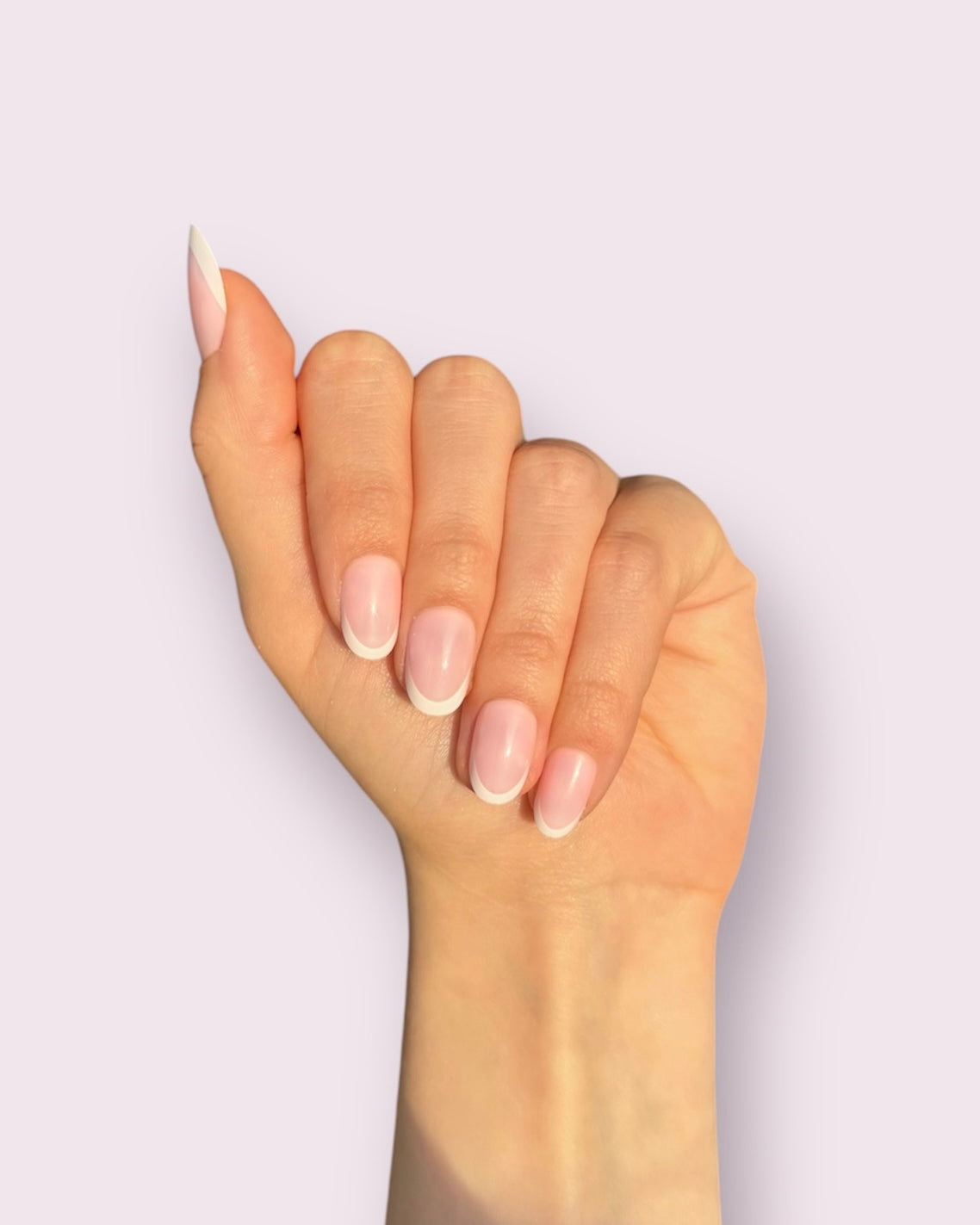 French Almond Nails