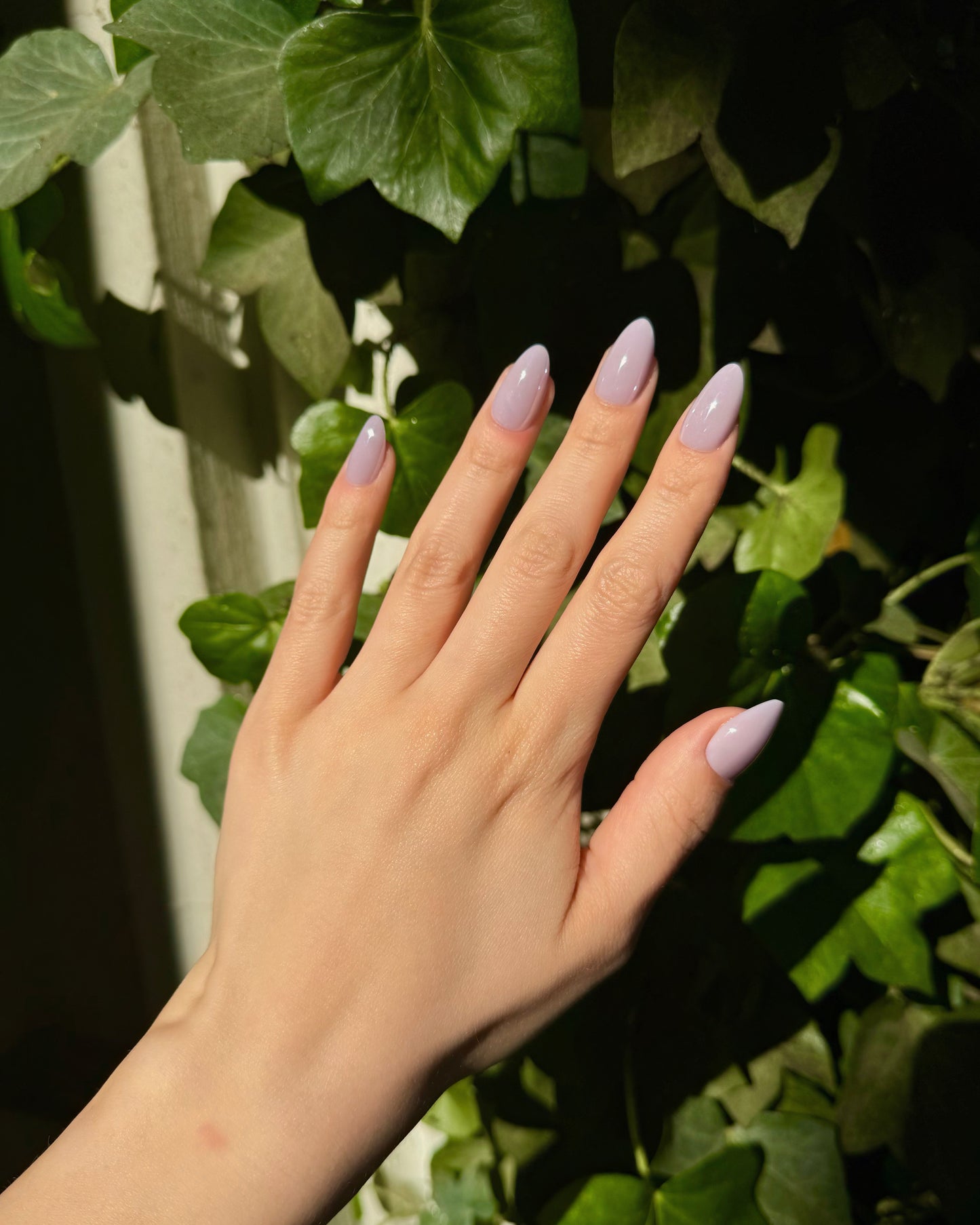 Icy Lilac Nails