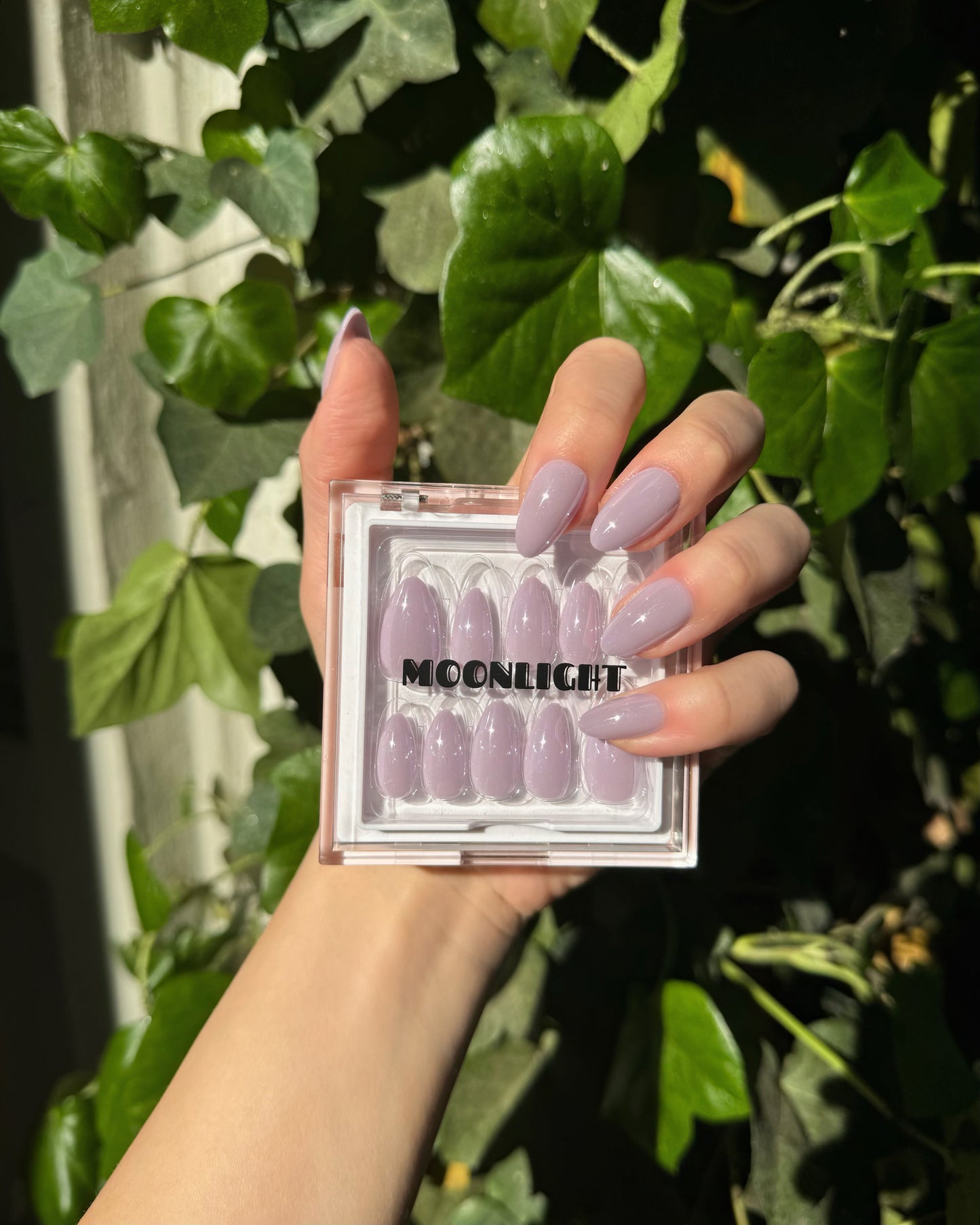 Icy Lilac Nails